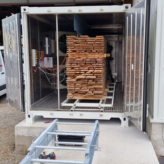 Holzprofi Eberl Holztrockner Container TC6W 20ft