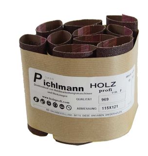 Schleifh�lse f�r Walze HOLZPROFI 38 mm, K120