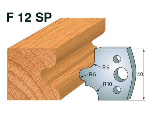 Profilmesser HOLZPROFI 40x4mm Nr.12