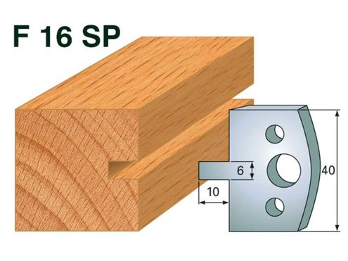 Nutmesser HOLZPROFI 40x4mm Nr.16