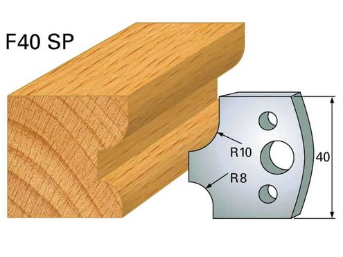 Profilmesser HOLZPROFI 40x4mm Nr.40