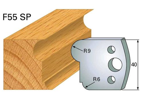 Profilmesser HOLZPROFI 40x4mm Nr.55