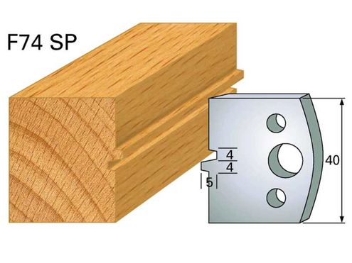 Verleimmesser HOLZPROFI 40x4mm Nr.74