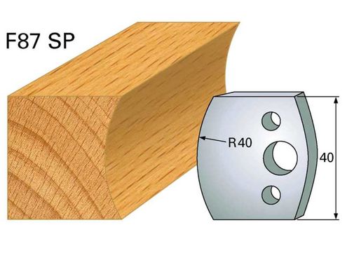 Profilmesser HOLZPROFI 40x4mm Nr.87