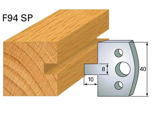 Profilmesser HOLZPROFI 40x4mm Nr.94