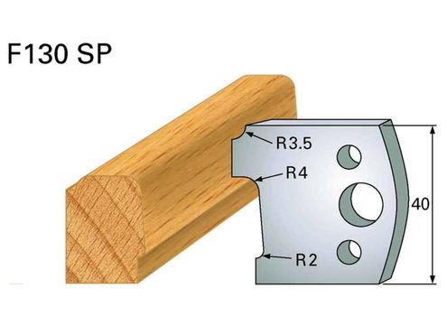 Profilmesser HOLZPROFI 40x4mm Nr.130