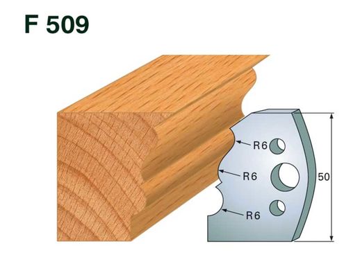 Profilmesser HOLZPROFI 50x4mm Nr.509