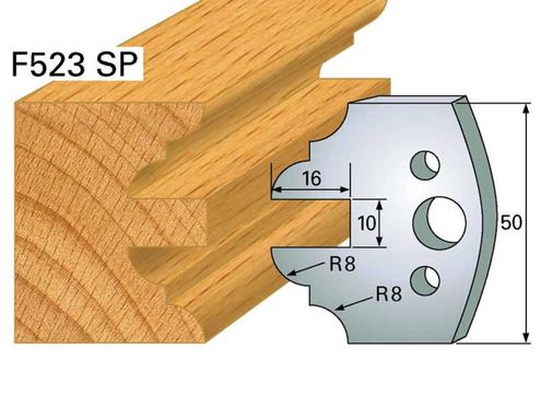 Profilmesser HOLZPROFI 50x4mm Nr.523