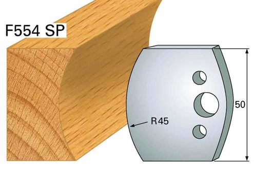 Profilmesser HOLZPROFI 50x4mm Nr.554
