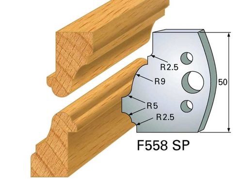 Profilmesser HOLZPROFI 50x4mm Nr.558