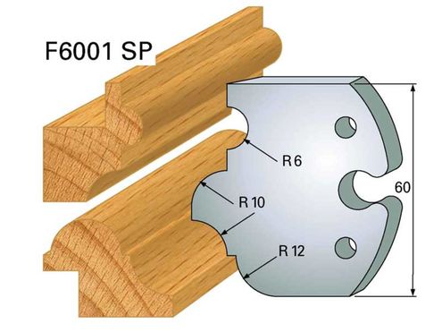 Profilmesser HOLZPROFI 60x5,5mm Nr.6001