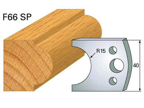 Abweiser HOLZPROFI 40x4mm Nr.66