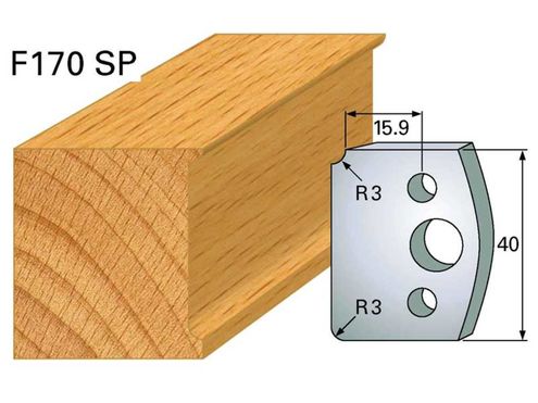 Abweiser HOLZPROFI 40x4mm Nr.170