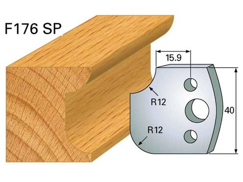 Abweiser HOLZPROFI 40x4mm Nr.176