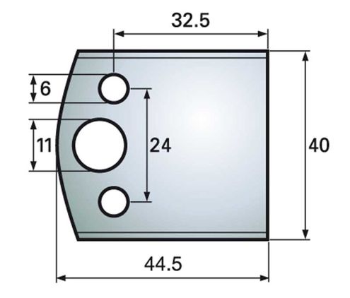 Blanketten HOLZPROFI 40x4mm