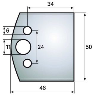 Blanketten 50x4mm