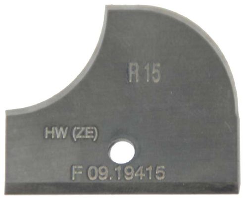 Messer HM fr Abrund-Hohlkehlenfrser FW39B  R 15