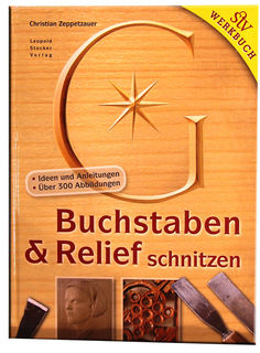 Fachbuch: Buchstaben und Relief schnitzen