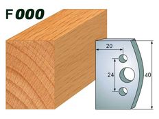 Falzmesser HOLZPROFI 40x4mm Nr.0 (191)