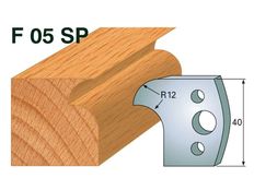 Profilmesser HOLZPROFI 40x4mm Nr.5