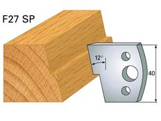 Profilmesser HOLZPROFI 40x4mm Nr.27