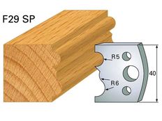 Profilmesser HOLZPROFI 40x4mm Nr.29