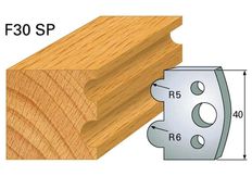 Profilmesser HOLZPROFI 40x4mm Nr.30