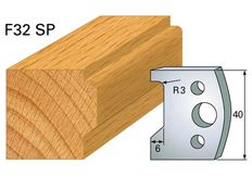 Profilmesser HOLZPROFI 40x4mm Nr.32