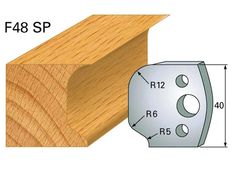 Profilmesser HOLZPROFI 40x4mm Nr.48