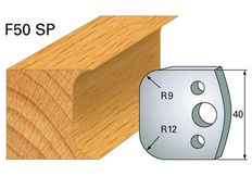 Profilmesser HOLZPROFI 40x4mm Nr.50