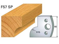 Profilmesser HOLZPROFI 40x4mm Nr.57