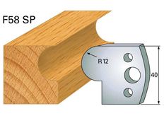 Profilmesser HOLZPROFI 40x4mm Nr.58