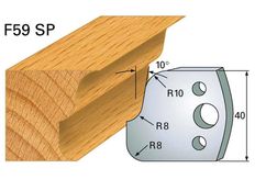 Profilmesser HOLZPROFI 40x4mm Nr.59