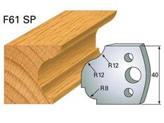 Profilmesser HOLZPROFI 40x4mm Nr.61