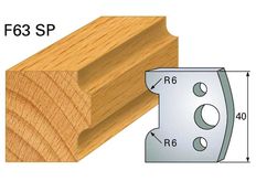 Profilmesser HOLZPROFI 40x4mm Nr.63
