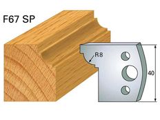 Profilmesser HOLZPROFI 40x4mm Nr.67