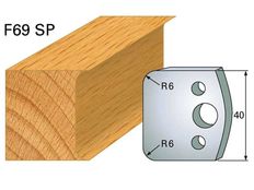 Profilmesser HOLZPROFI 40x4mm Nr.69