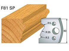 Profilmesser HOLZPROFI 40x4mm Nr.81