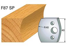 Profilmesser HOLZPROFI 40x4mm Nr.87