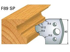 Profilmesser HOLZPROFI 40x4mm Nr.89