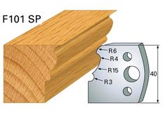 Profilmesser HOLZPROFI 40x4mm Nr.101