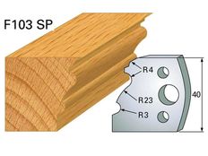 Profilmesser HOLZPROFI 40x4mm Nr.103