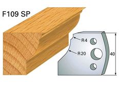 Profilmesser HOLZPROFI 40x4mm Nr.109