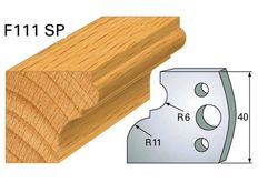 Profilmesser HOLZPROFI 40x4mm Nr.111