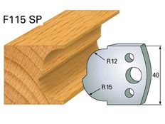 Profilmesser HOLZPROFI 40x4mm Nr.115