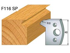 Profilmesser HOLZPROFI 40x4mm Nr.116