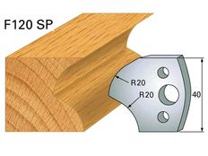 Profilmesser HOLZPROFI 40x4mm Nr.120