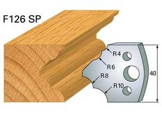 Profilmesser HOLZPROFI 40x4mm Nr.126