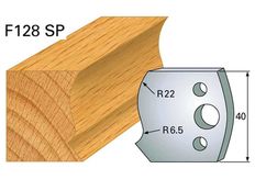 Profilmesser HOLZPROFI 40x4mm Nr.128