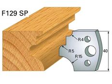 Profilmesser HOLZPROFI 40x4mm Nr.129